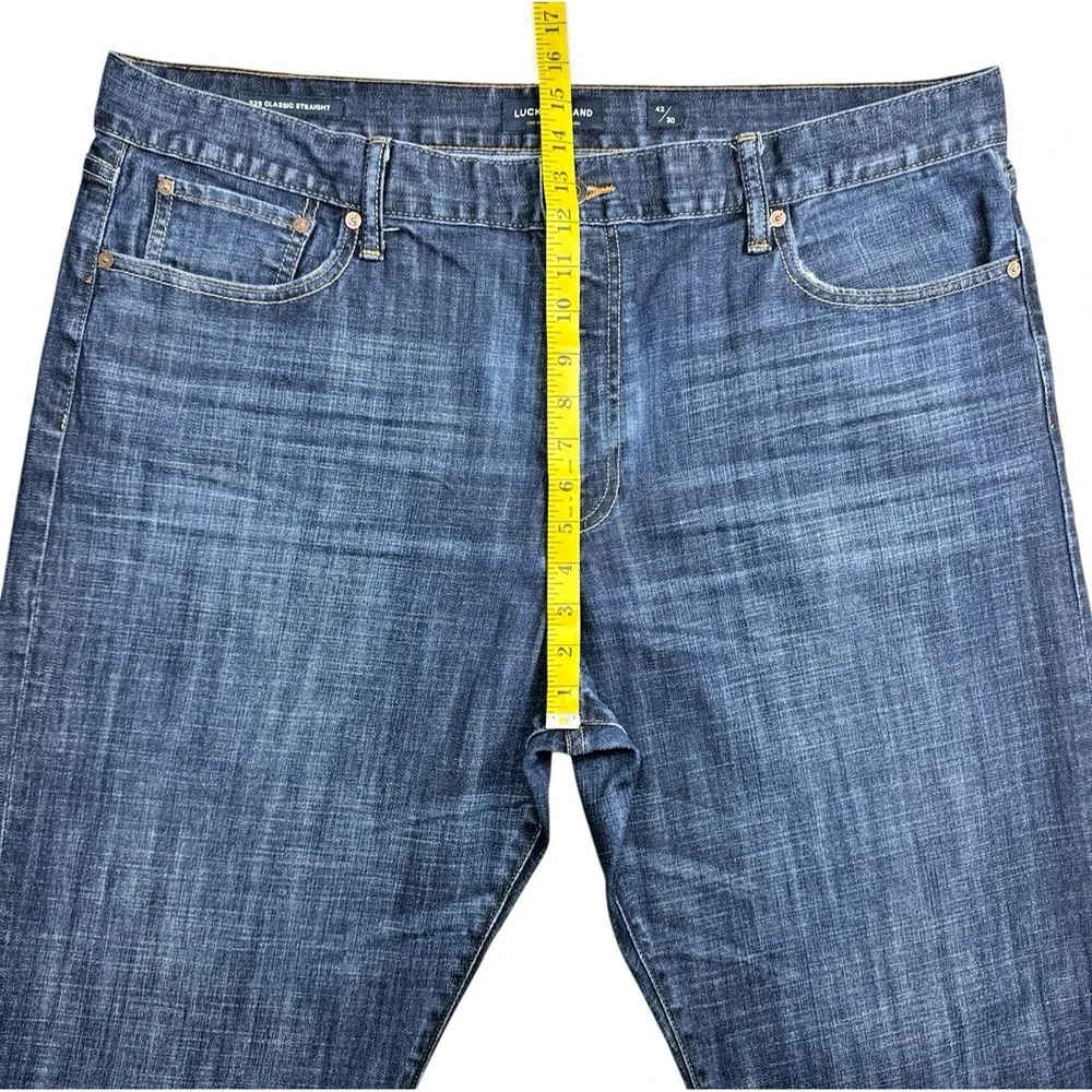 Lucky Brand Men's 329 Classic Straight Leg Jeans Size 42x30 – Stretch Denim, Mid